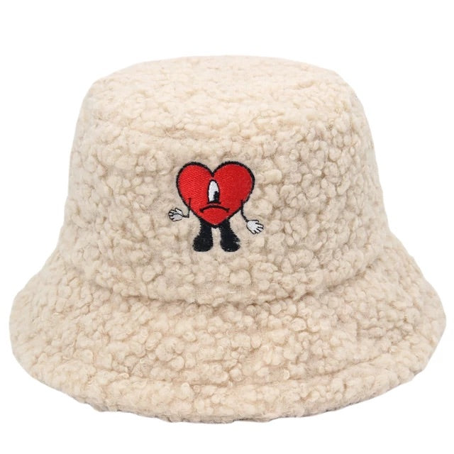 OMGBENITO FLUFFY BUCKET HAT