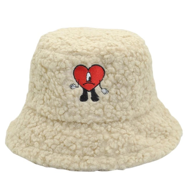 OMGBENITO FLUFFY BUCKET HAT