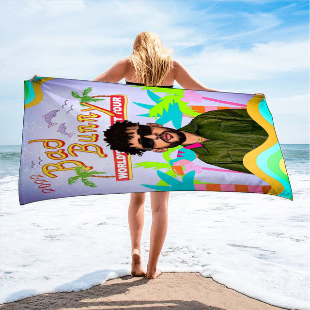 OMGBENITO Beach Towel