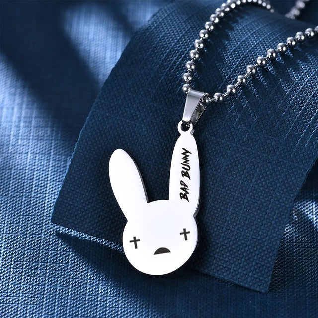 Bad Bunny Necklace Pendant