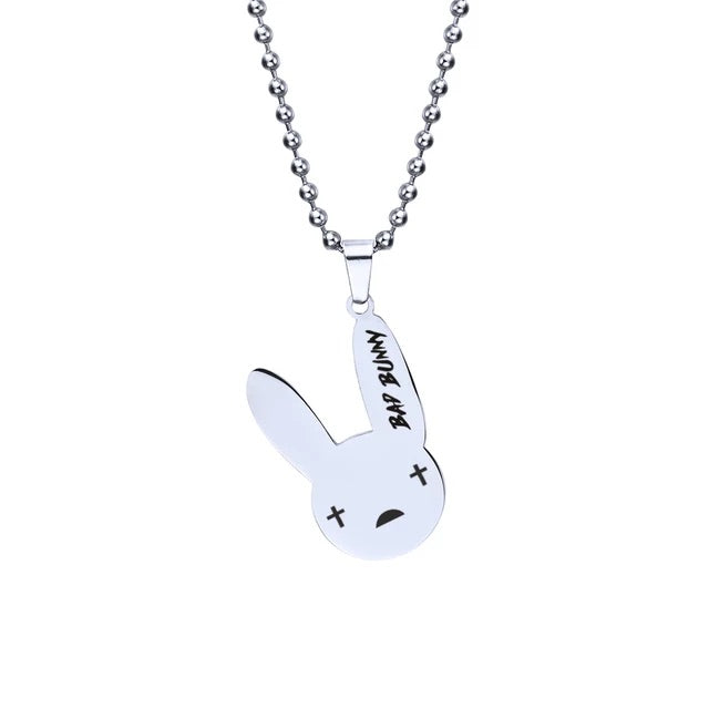 Bad Bunny Necklace Pendant